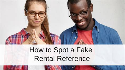 How To Tell If Your Rental Applicants Landlord Reference Is Fake