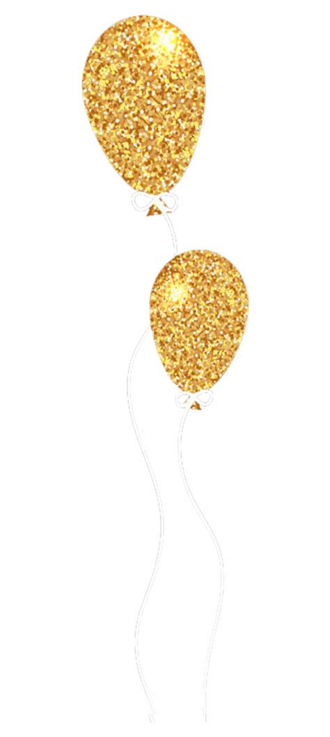 Gold Glitter Balloons Clipart 10 Free Cliparts Download Images On