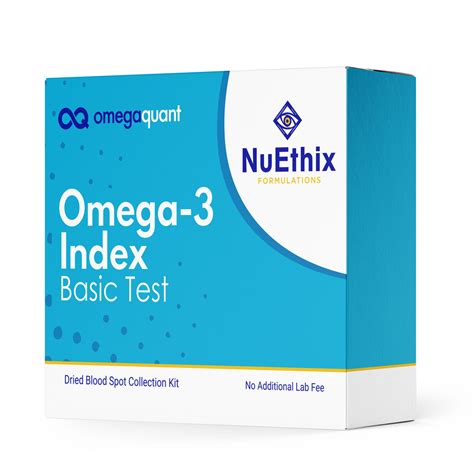 Omega 3 Index Basic Test Kit Nuethix Formulations
