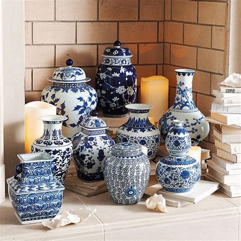 Our Blue And White Vases Celebrate The Traditional Look Of Blue And