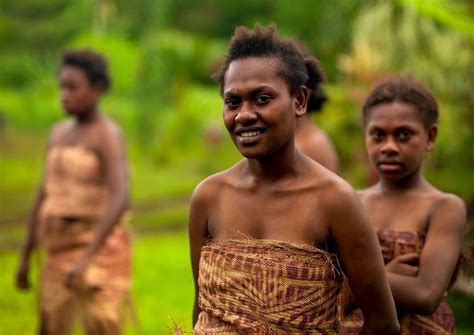 Austronesian People Vanuatu Beauties By Eric Lafforgue In