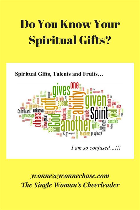 (1) spiritual gifts are spiritual gifts in that they are given by the holy spirit (1 corinthians 12). Spiritual Gifts Can Save You While Living Single And ...