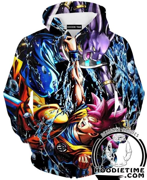 Beerus Vs Super Saiyan God Goku T Shirt Dragon Ball Z Shirts 3d