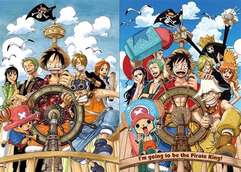 One Piece Luffy Crew 2 Years Later Wallpaper