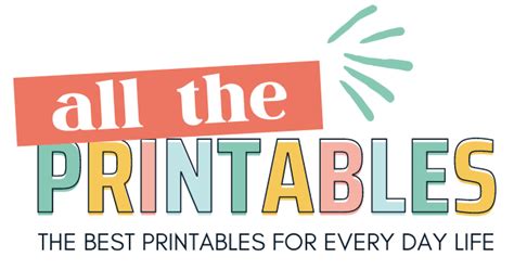 Favorite Resources All The Printables