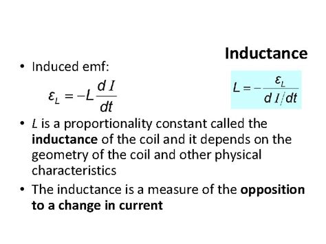 Self Inductance Inductance Of A Solenoid Rl Circuit