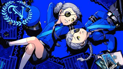 Download Caroline And Justine The Sphinx Twins Of Persona 5 Wallpaper