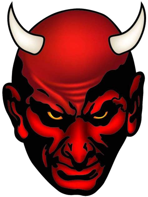 Devil Face Icon With Transparency Blank Template Imgflip