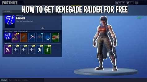 How To Get Renegade Raider In Fortnite For Free Tutorial Youtube