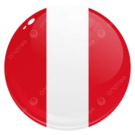 Peru Flag Vector Png Images Round Country Flag Peru Round Country