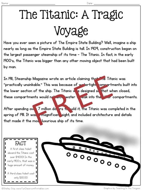 Pin On Informational Text Non Fiction Reading Comprehension Worksheets