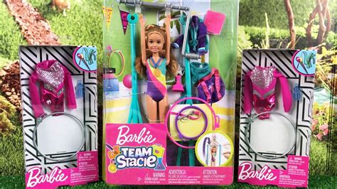 barbie poupée stacie team gymnaste 💖poupée barbie 💖déballage jouet doll toy youtube