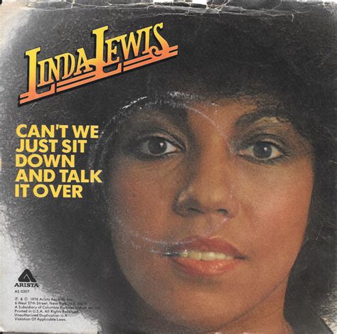 Linda Lewis Cant We Just Sit Down And Talk It Over 1978 Vinyl