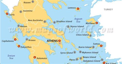 Map Of Airports In Greece Greece Travel Tips Pinterest Samos