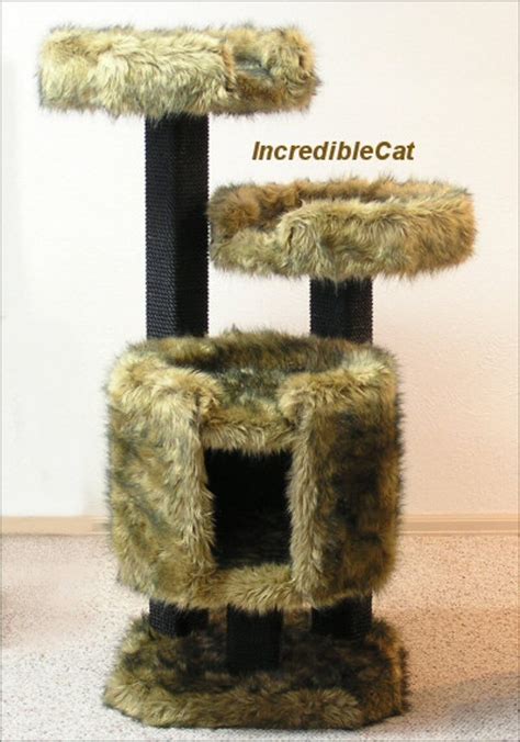 4 High Boulder High End Cat Furniture Sphynx Cats Etsy