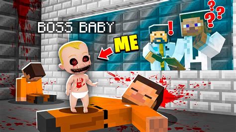 I Became Boss Babyexe In Minecraft Minecraft Trolling Video Youtube