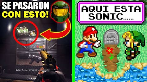 Disfruta el doble con una selección de los mejores juegos de 2 jugadores de minijuegos. 10 Videojuegos que se BURLAN de Otros Juegos (PARTE 2 ...