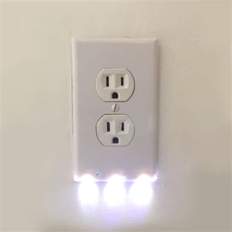 We have plug in wall lamps for every style from contemporary to traditional in a wide variety of finishes. Plug Cover Built-in LED Night Angel Wall Outlet Face Hallway Bedroom Light Shell | eBay