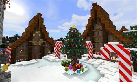 Christmas Texture Pack Hd Minecraft Pe Mcpe Addons Minecraft Pe