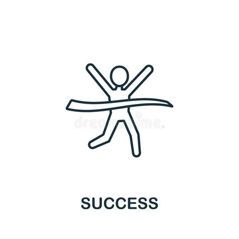 Victory Icon From Success Collection Simple Line Element Victory