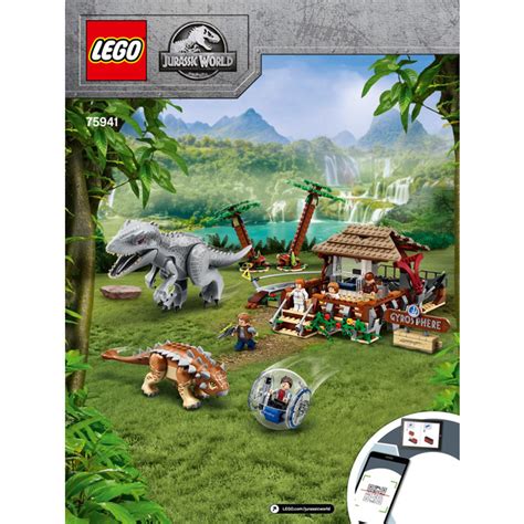 Lego Jurassic World Indominus Rex Vs Ankylosaurus Set 75941