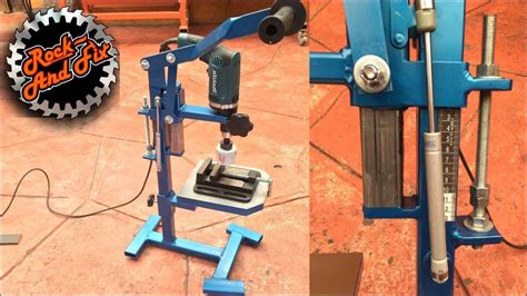 Base Para Taladro De Banco Homemade Drill Press Metal Bending Tools
