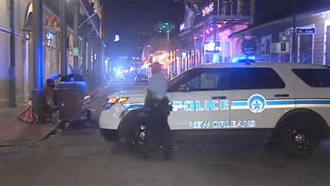 Police 10 Shot On New Orleans Bourbon Street
