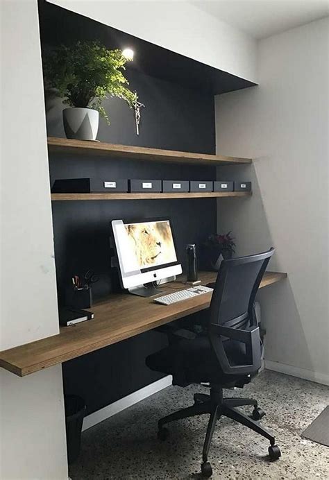 32 Nice Small Home Office Design Ideas Pimphomee