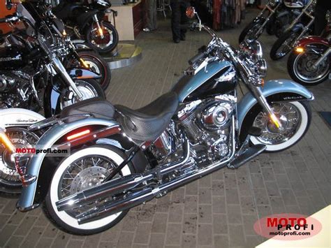 Here you can find such useful information as the fuel capacity, weight, driven wheels, transmission type, and others data according to all known model trims. Harley-Davidson FLSTN Softail Deluxe 2011 photo 1