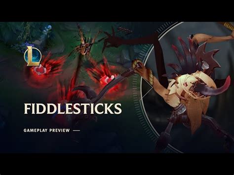 Heres Your First Look At League Of Legends Fiddlesticks Rework