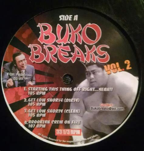 Buko Breaks Lp 1 3 Mdj Records Store Music And Remix Service
