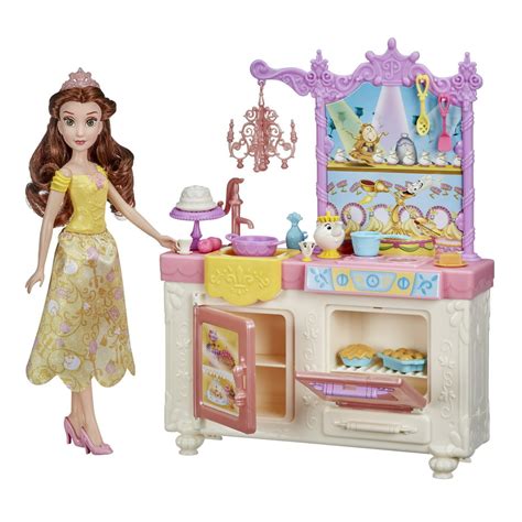 Disney Princess Belles Royal Kitchen Playset Includes 13 Accessories