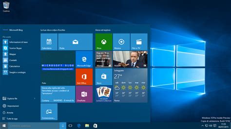 Microsoft Windows 10 Insider Preview July Update Build 10162