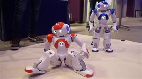 Nao Robots Try To Dance Gangnam Style Youtube