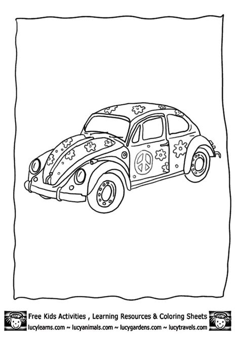 This company has been producing various car models since its inception. hippie beetle car drawing hippystyle - Google zoeken ...