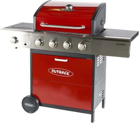 Outback Meteor 4 Burner Gas Barbecue Uk Kitchen And Home