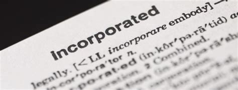 What Does Incorporated Mean For Businesses In California