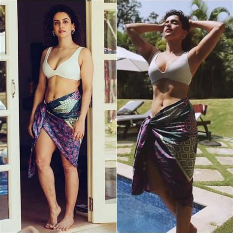 Hot Sanya Malhotra Bikini Pics