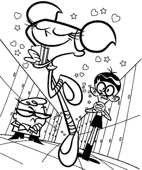 An Image Of Cartoon Characters In The Style Of Cartoons Black And White Coloring Pages