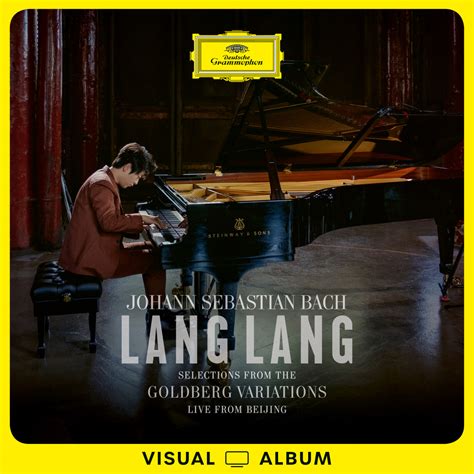 Bach Goldberg Variations Lang Lang Deluxe Deutsche Grammophon