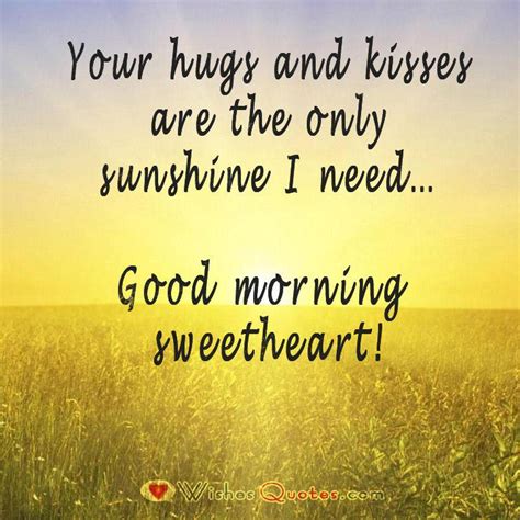 Sweet Good Morning Messages For Her By Lovewishesquotes