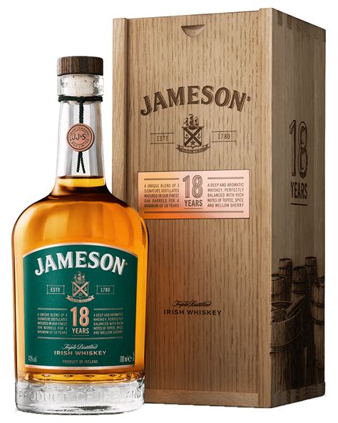 Jameson 18 Year Old Irish Whiskey 700ml Unbeatable Prices Buy Online Best Deals With