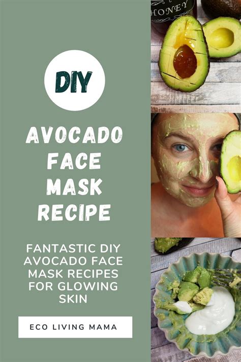 The Perfect Diy Avocado Face Mask Recipe For Every Skin Type Recipe Avocado Face Mask Recipe