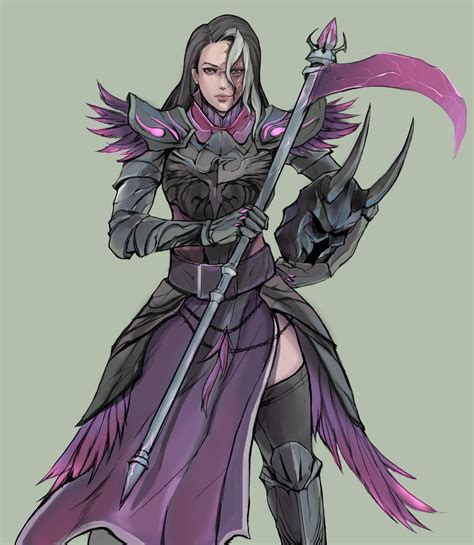 Oc Melena Dyrk My Paladinwarlock For A Tier 4 Game Commission