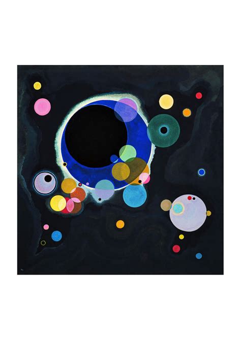 Wassily Kandinsky Several Circles — Spiffing Prints