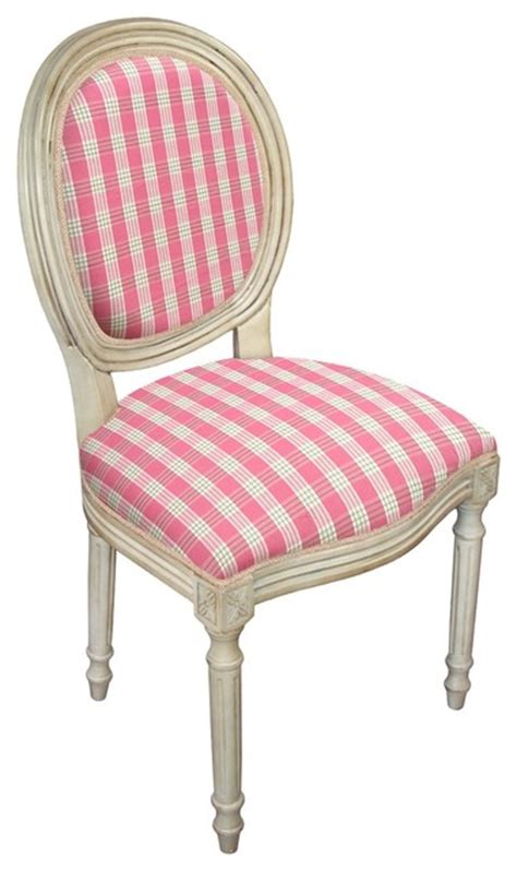 Last updated december 30, 2020. 123 Creations Fabric Upholstered Furniture Pink Plaid Side ...