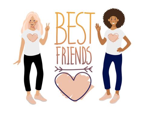 Best Bff Illustrations Royalty Free Vector Graphics And Clip Art Istock