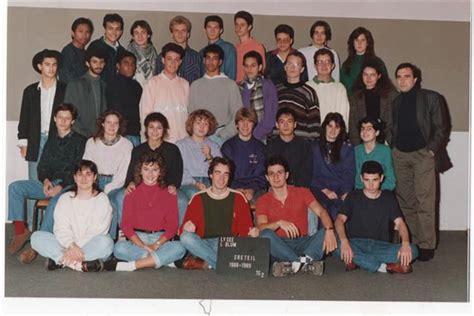 Photo De Classe Terminale C De 1988 Lycée Léon Blum Anc Lycée Du Lac