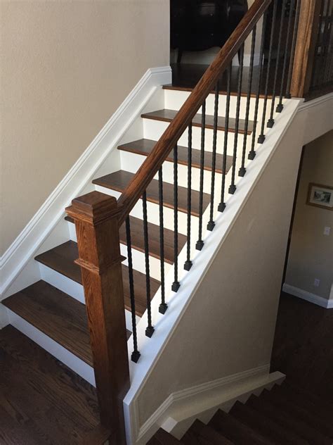 Hardwood Stairsr Transitional Staircase Denver By The Arvada