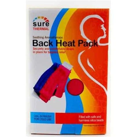 Fleece Covered Back Heat Pack Pack Of Six From Wessex Medical